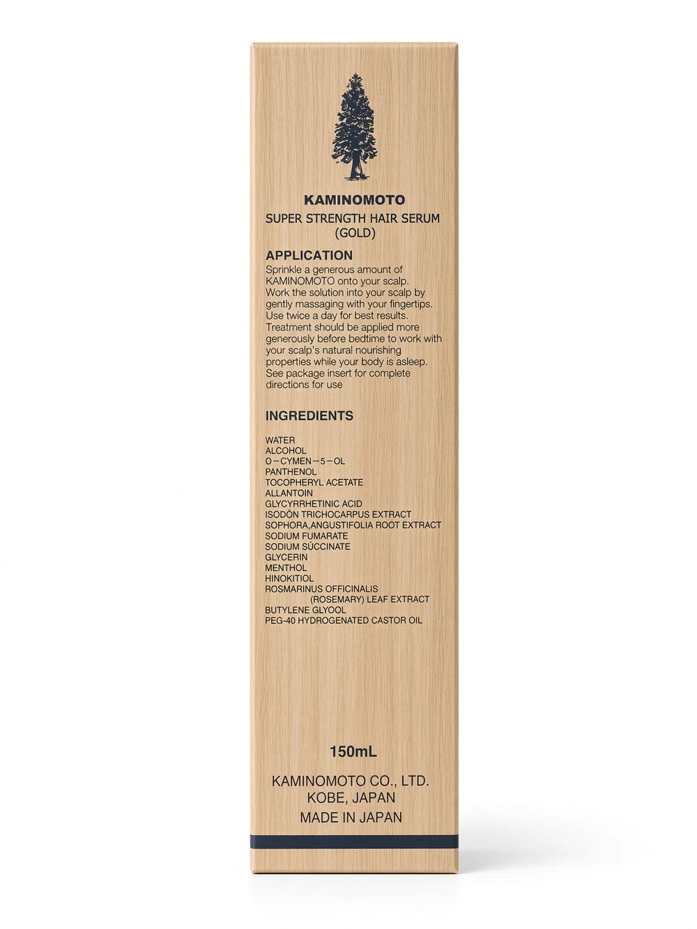 Kaminomoto Super Strength Hair Tonic Serum Gold